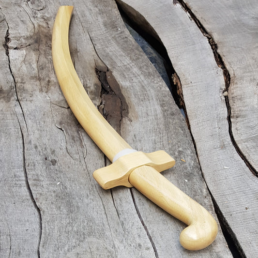 Wooden saber with a guard 80 cm - European Hornbeam