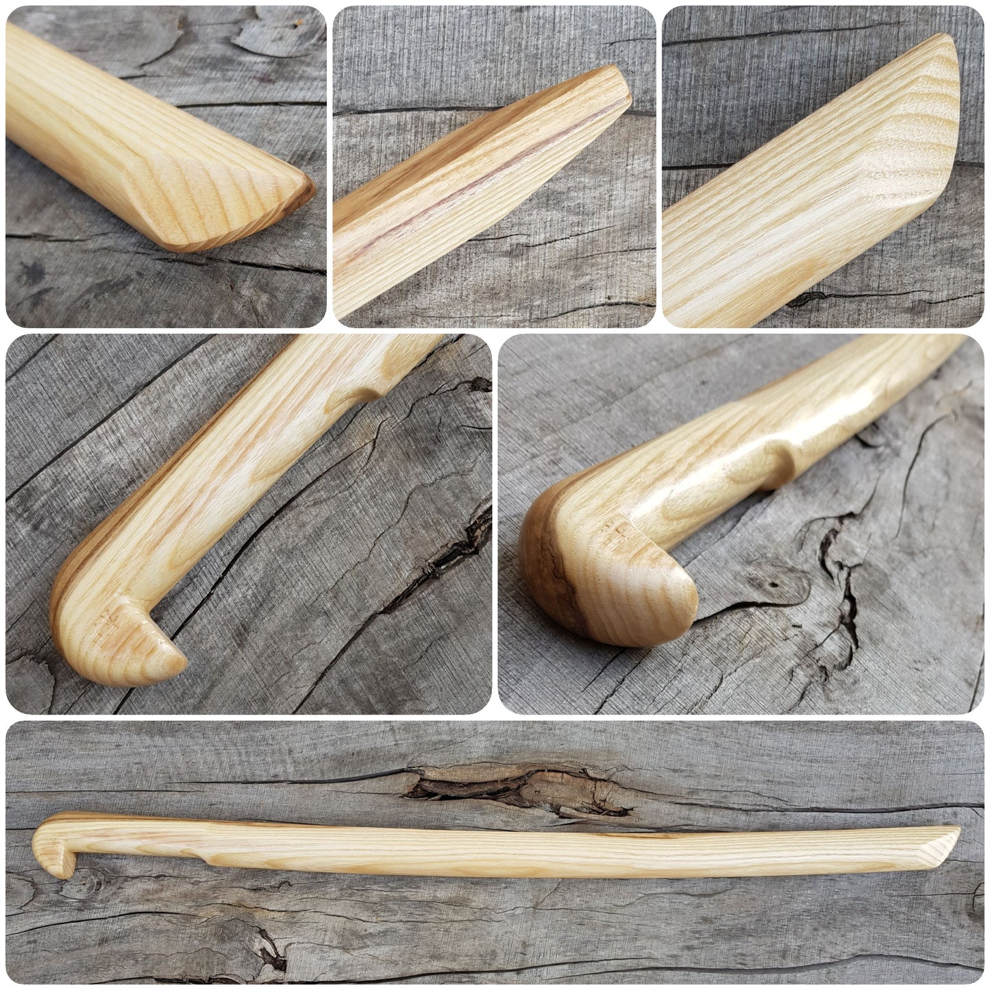 Wooden checker 80 cm - European Ash