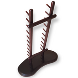 The Floor Stand for Knives - 10 Layer - Natural Wood Ash Brown