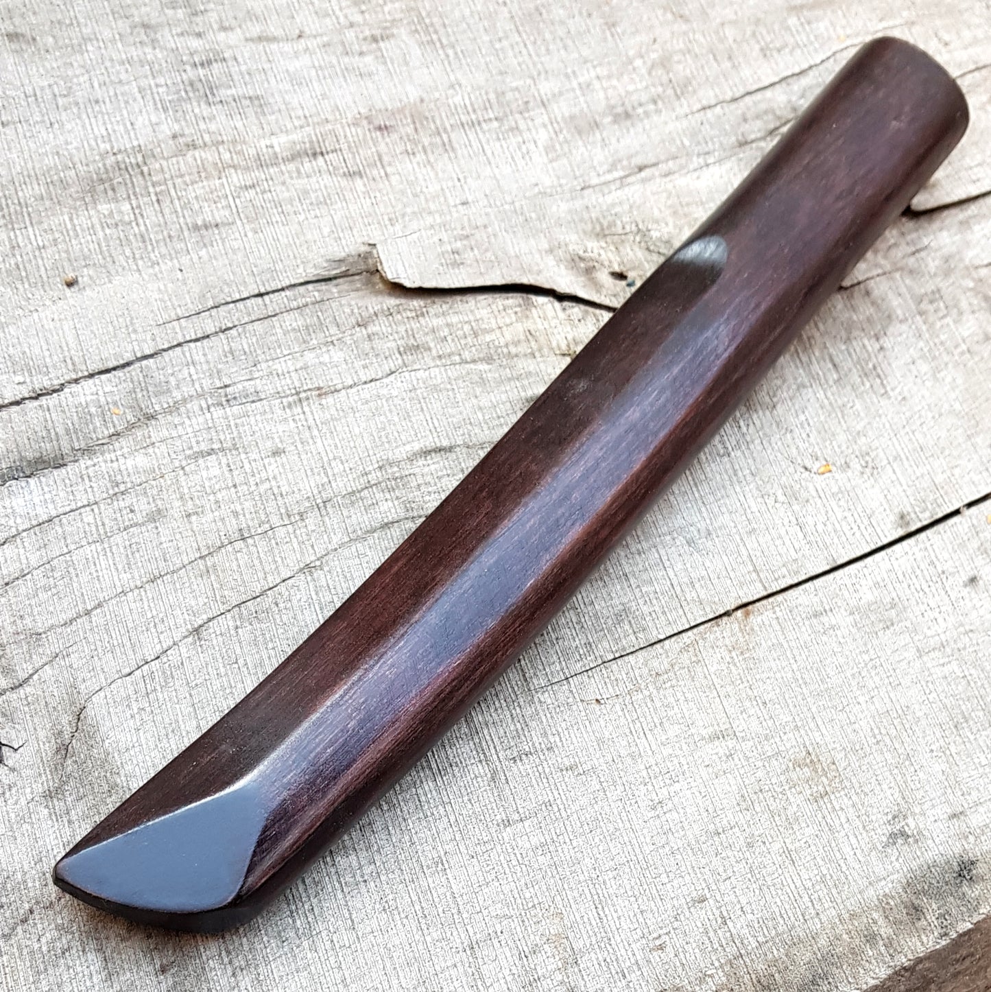 Wooden knife tanto - European Hornbeam