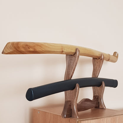 Wooden caucasian checker 93 cm (36.6") with plastic saya - Robinia wood