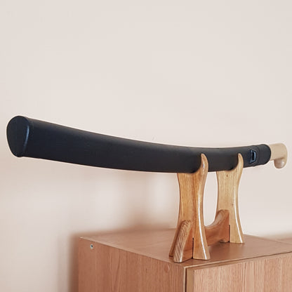 Wooden caucasian checker 93 cm (36.6") with plastic saya - Hornbeam wood