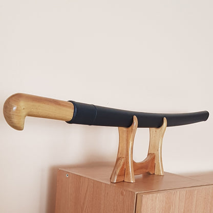 Wooden caucasian checker 93 cm (36.6") with plastic saya - Robinia wood
