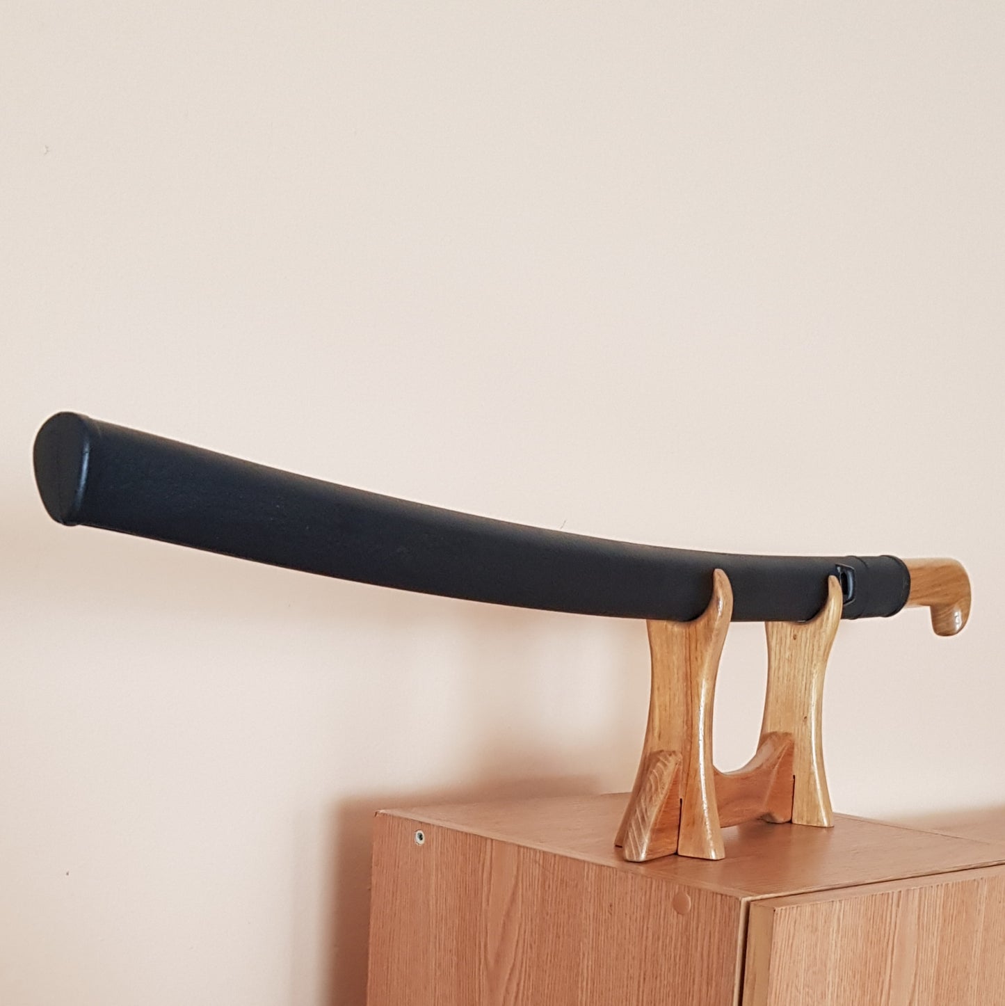 Wooden caucasian checker 93 cm (36.6") with plastic saya - Robinia wood