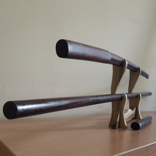 Набір дерев'яної зброї для айкідо - Bokken Daito 102 см (40.1"), jo 128 см (50.4"), танто - European Ash