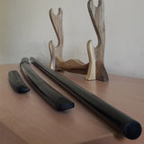 Набір дерев'яної зброї для айкідо - Bokken Daito 102 см (40.1"), jo 128 см (50.4"), танто - Robinia wood