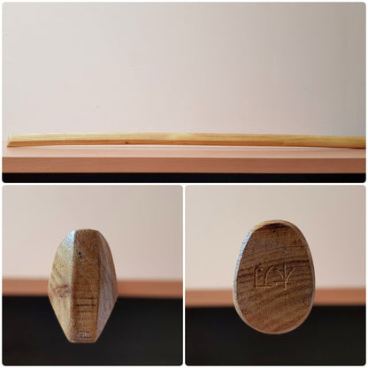 Yagyu Shinkage Ryu Bokken 101.5 cm (40") for aikido, kenjutsu- Robinia Wood