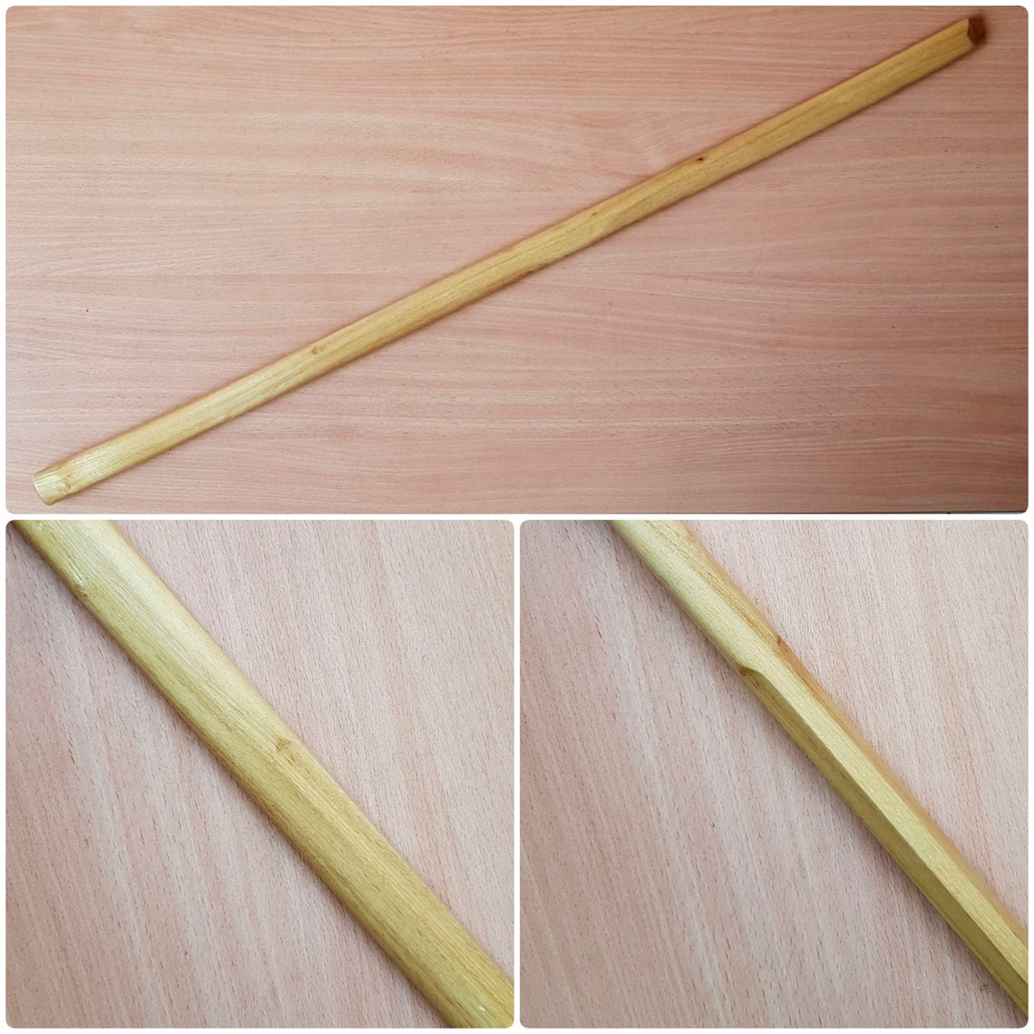 Yagyu Shinkage Ryu Bokken 101.5 cm (40") for aikido, kenjutsu- Robinia Wood