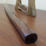 Wakizashi - Japanese Small Wooden Sword 68 cm (27") - European Hornbeam