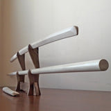 Набір дерев'яної зброї для айкідо - Bokken Bokuto 102 см (40,1"), jo 128 см (50,4"), танто - Європейський граб