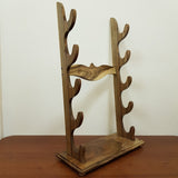 Ексклюзивний тримач-підставка Sword Katana Bokken - Natural Wood Walnut - 5 шарів
