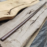 Дерев'яний довгий китайський дворучний меч для ушу Мяо Дао 150 см (59") - грабове дерево