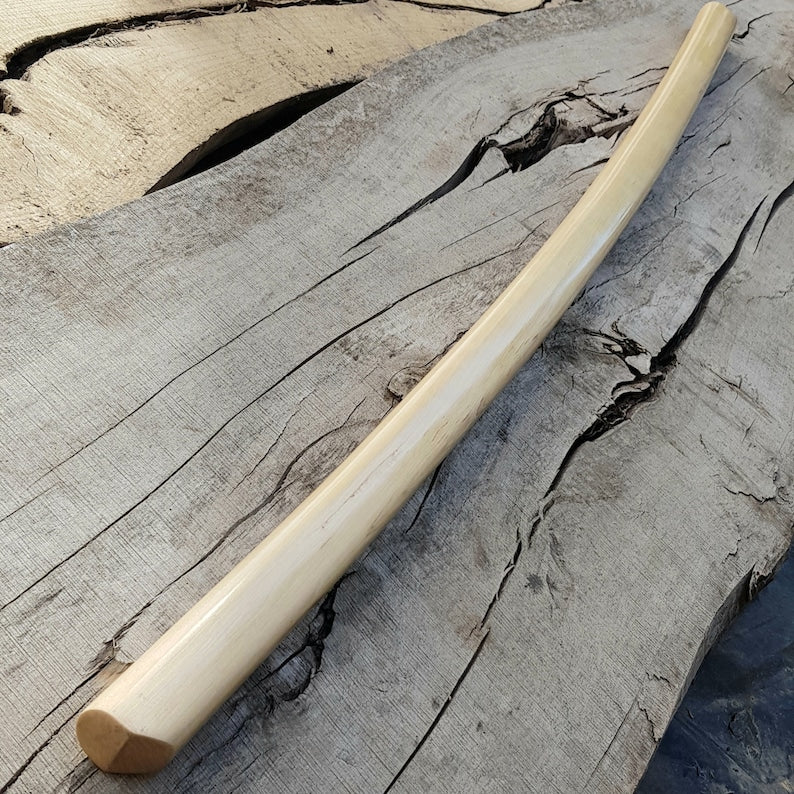 Iwama Ryu Wooden Bokken 103 cm (40.6") for aikido - European Hornbeam