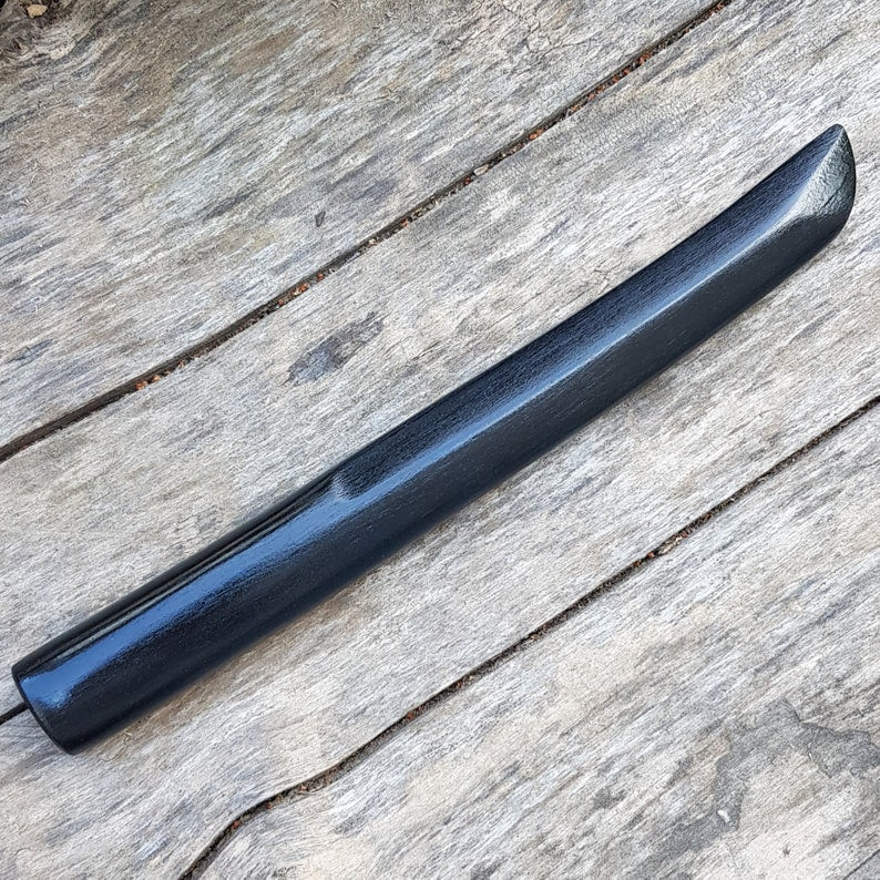 Wooden knife tanto - Robinia Wood