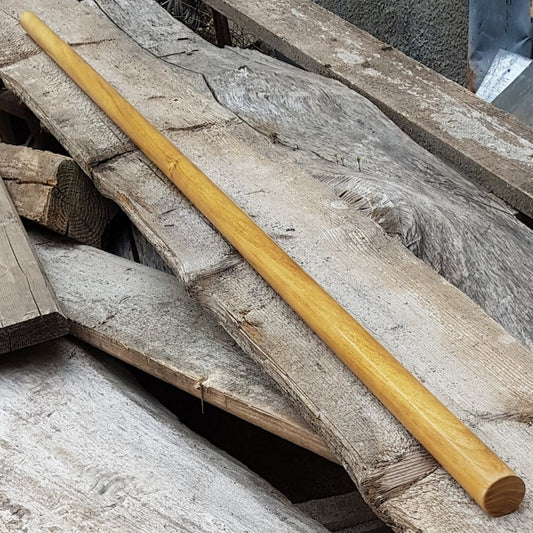 Weighted Bo Long Pole Length 182 cm (71.7") /Diameter 35 mm (1.38")- Robinia (White acacia)