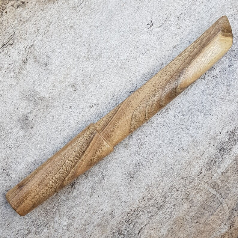 Wooden tanto - Japanese style - Walnut
