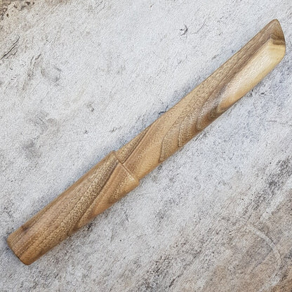 Wooden tanto - Japanese style - Walnut