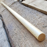Wooden Bo long pole stick 182 cm (71,7")/Diameter 30 mm(1.18") - European Hornbeam