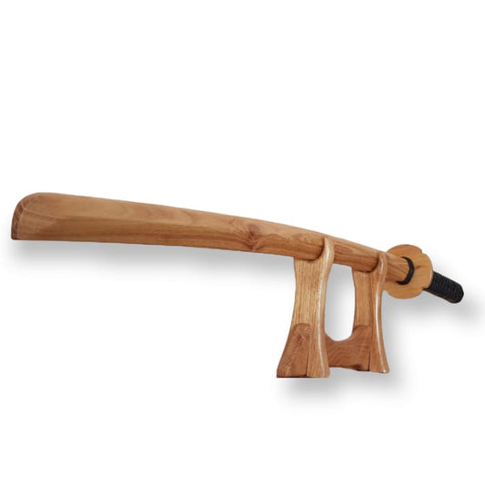 Wooden bokken Japanese sword Bokuto 102 cm (40.1") with tsuba and tsukamaki for Aikido and Kendo - European Ash