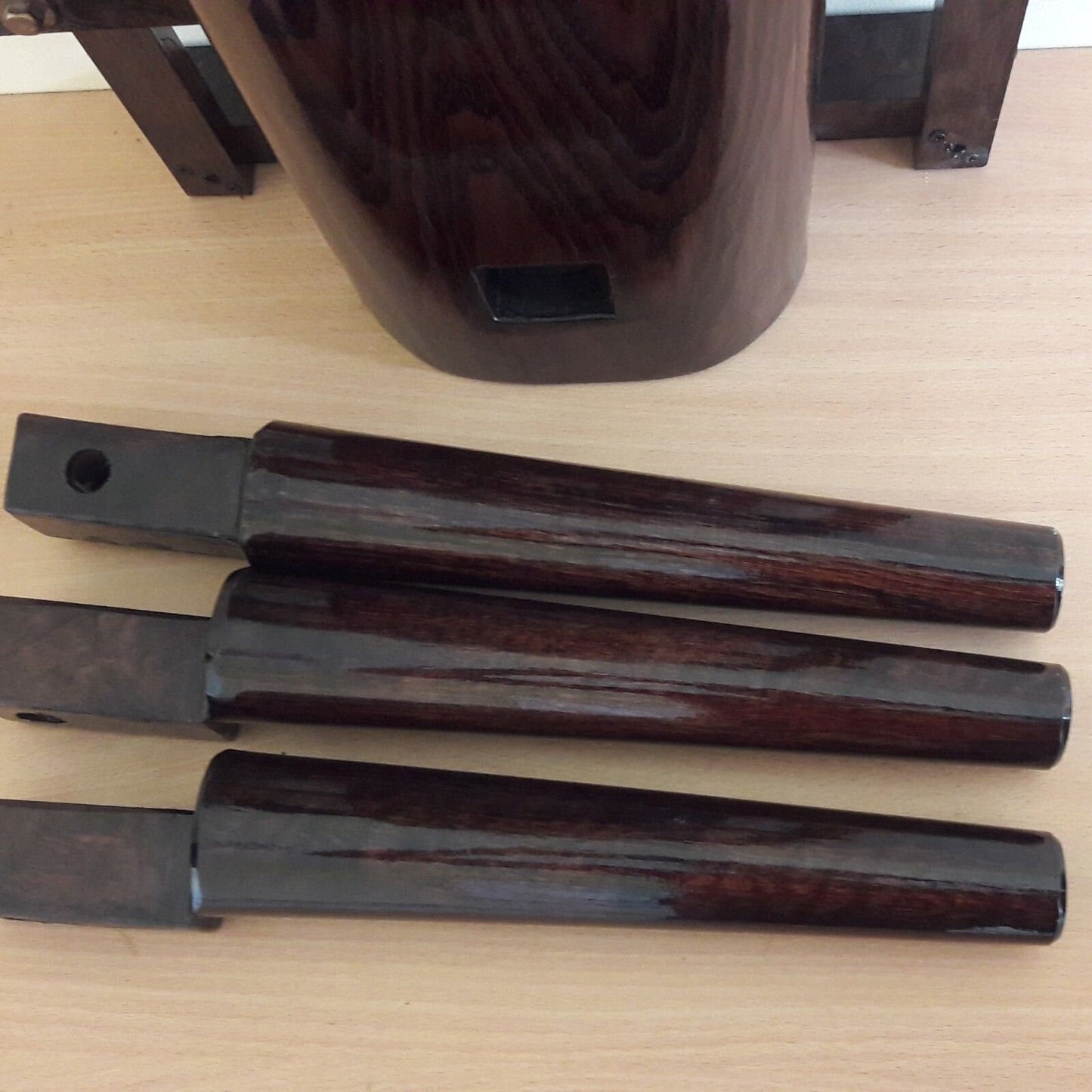 Дерев'яний манекен Wing Chun Compact без ніжки - Muk yan jong (Ash Brown)