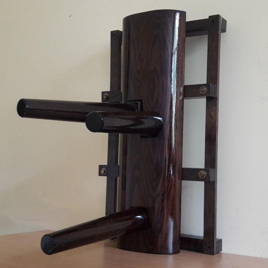 Дерев'яний манекен Wing Chun Compact без ніжки - Muk yan jong (Ash Brown)