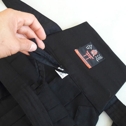 Japanese Hakama Bokuto Classic for Aikido Kendo Jiu Jiutsu (Black)