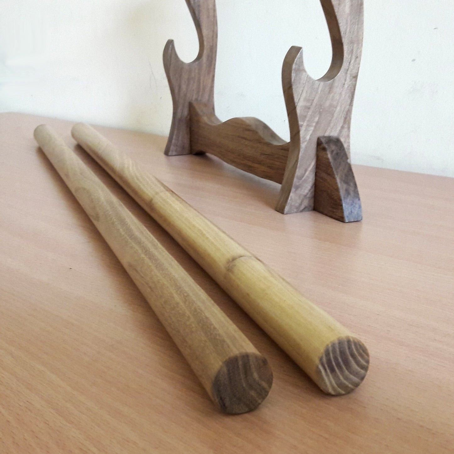 Короткі парні палиці Arnis Kali Eskrima Wing Chun Silat - Robinia Wood