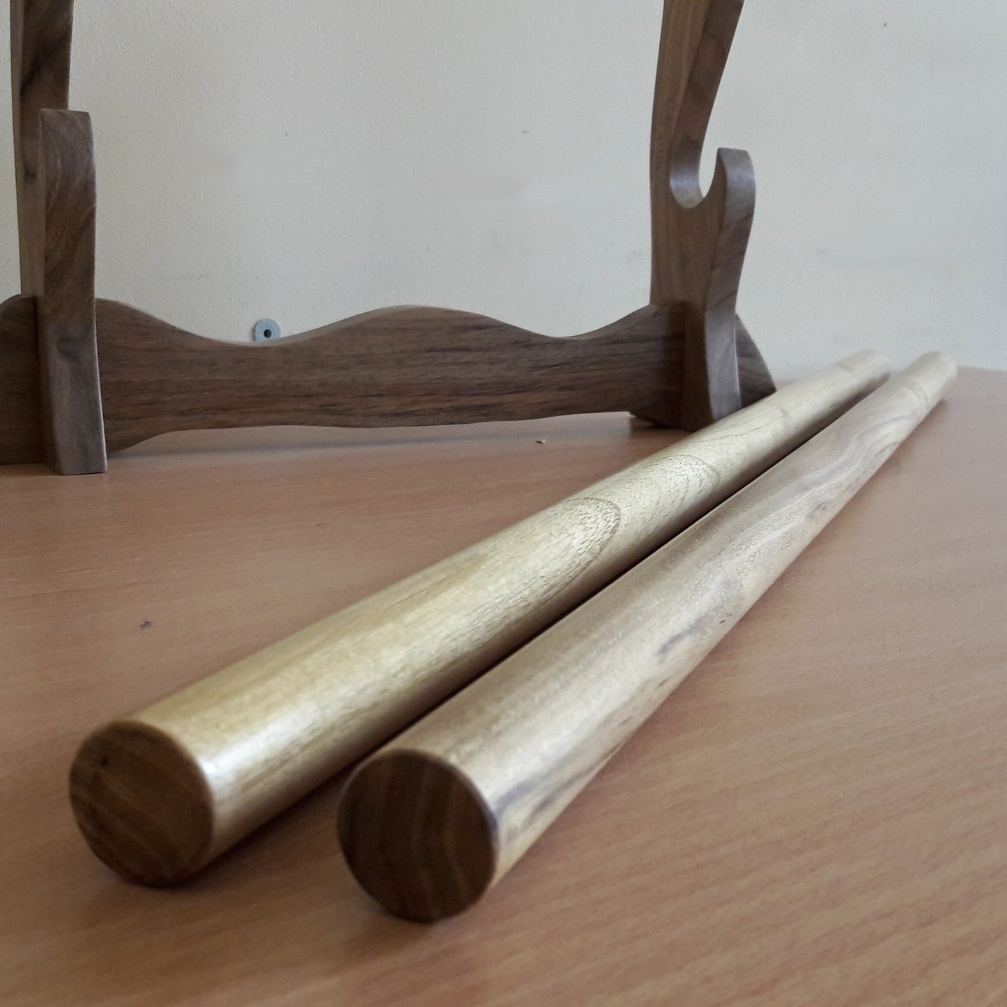 Короткі парні палиці Arnis Kali Eskrima Wing Chun Silat - Robinia Wood