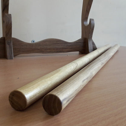 Короткі парні палиці Arnis Kali Eskrima Wing Chun Silat - Robinia Wood