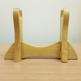 Stand Holder for Tanto Knife - Natural Wood - 1 layer