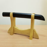 Stand Holder for Tanto Knife - Natural Wood - 1 layer