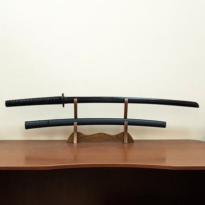Wooden sword katana with scabbard