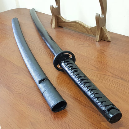 Wooden sword katana with scabbard