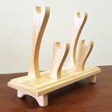 Wooden stand on the platform for weapons - 2 units (European Ash)
