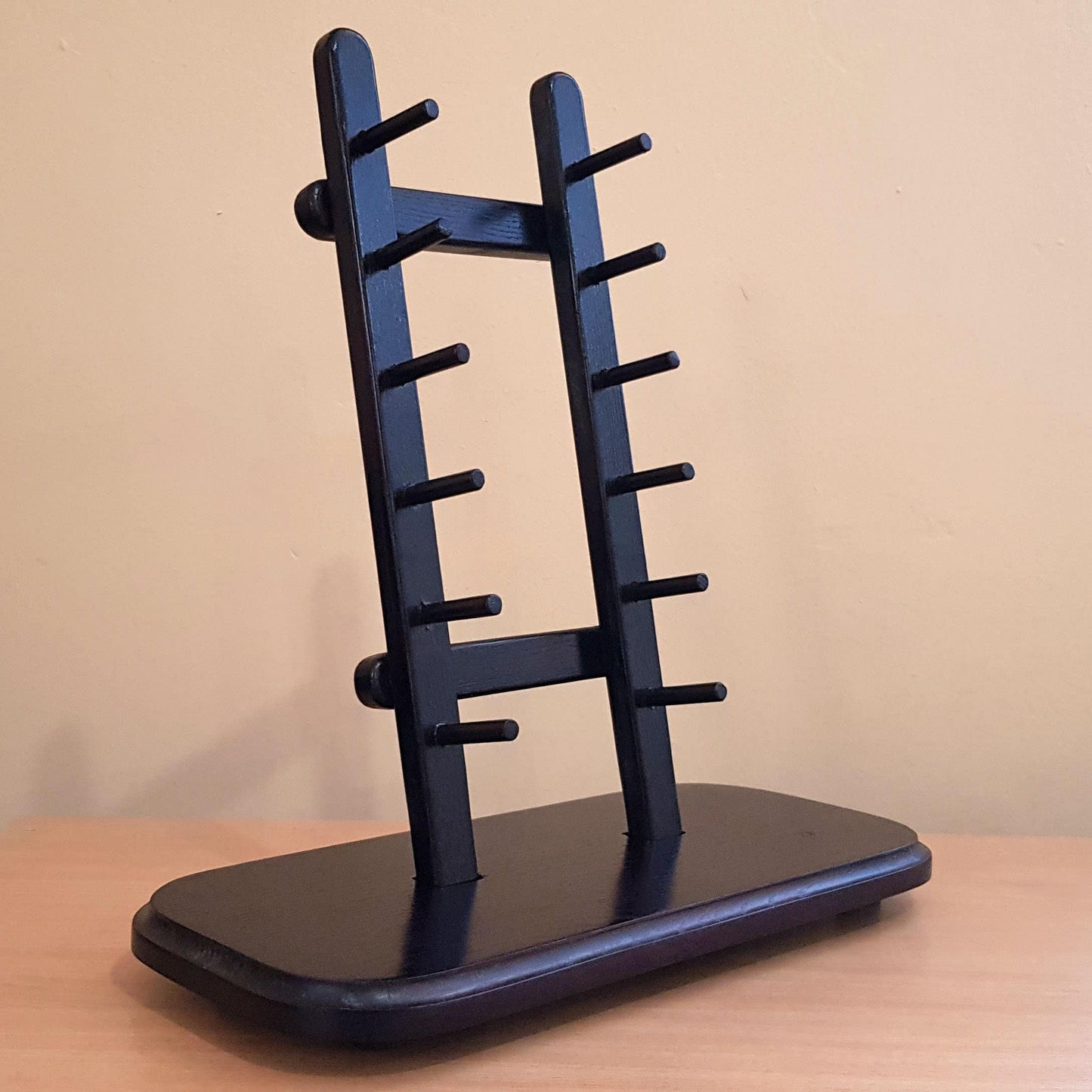 The Floor Stand for Knives - 6 Layer - Natural Wood (Ash)