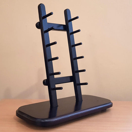 The Floor Stand for Knives - 6 Layer - Natural Wood (Ash)