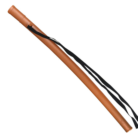 Plastic sheath (saya) for a wooden bokken (Brown)